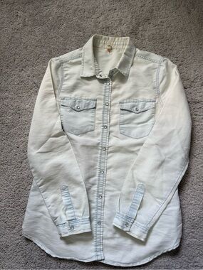 Sybilla Women's Denim Shirt - Classic Button-Up
